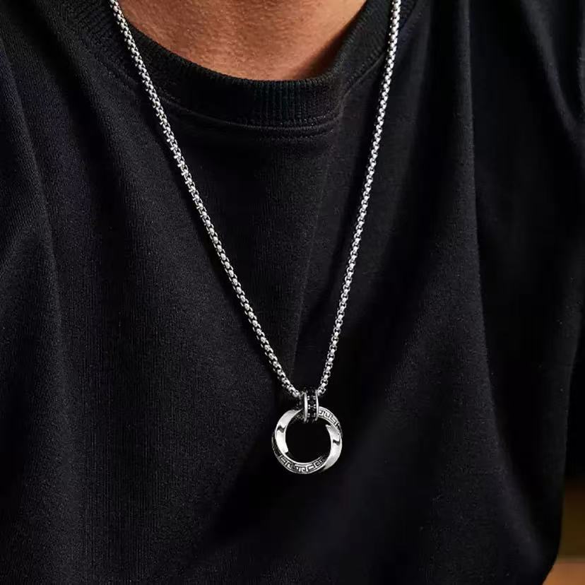 สร้อยคอเงินแท้ 925 ดีไซน์ใหม่  - 925 Sterling Silver Chain Necklace Men บทวิจารณ์และราคา